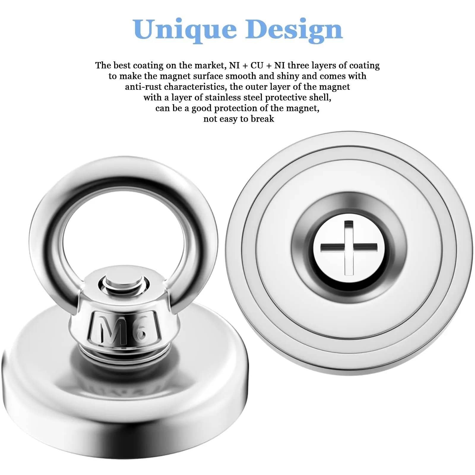 Super të fortë Neodymium Fishing Magnets Magnetic Hooks Magnets