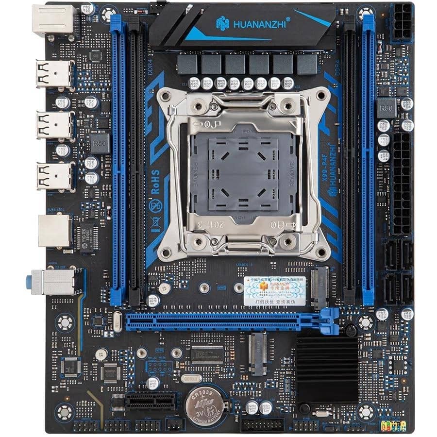 HUANANZHI X99 P4F LGA 2011-3 XEON X99 Motherboard me Intel E5 2666